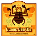 Queen Bee Ale Label Sticker