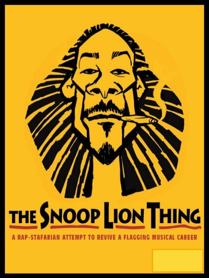 Snoop Lion Thing Sticker