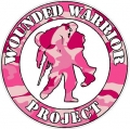 WOUNDED WARRIOR FILLS pink camo sticker