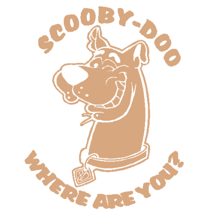 Scooby doo decal