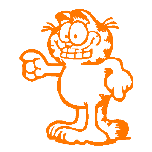 Garfield 1 Decal