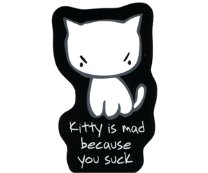 1315 - Bad Kitty Decals and Stickers - 3