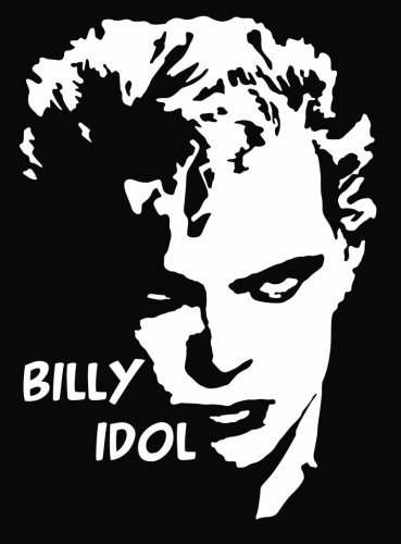 Billy Idol Vinyl Decal Sticker