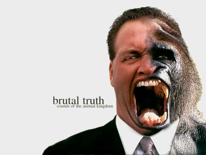 Brutal Truth Color Band Sticker