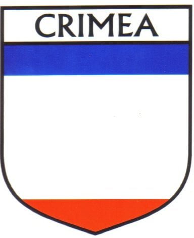 Crimea Flag Crest Decal Sticker