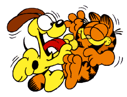 Garfield Color Sticker - 2