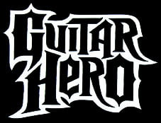 Guitar Hero Logo Decal Sticker