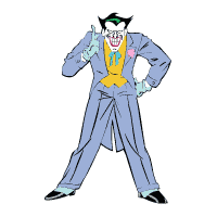 Joker Sticker Color