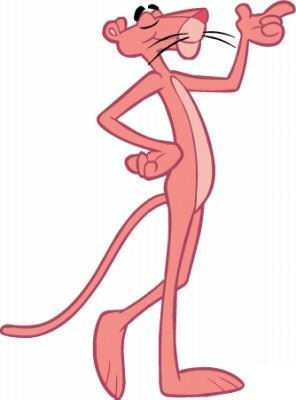 Pink Panther Car Stickers 3