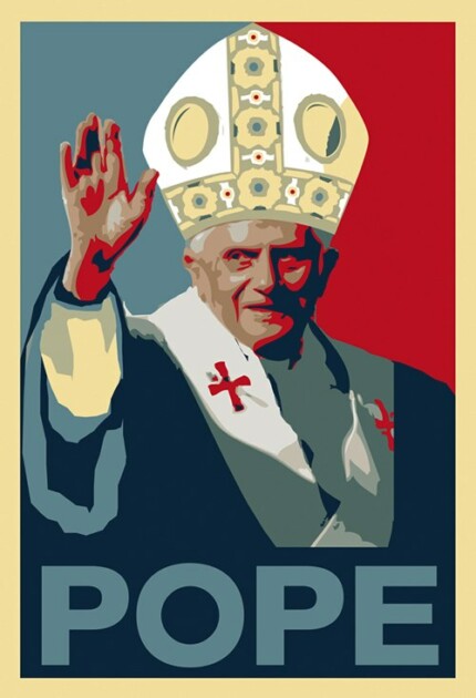 Pope Hope Sticker