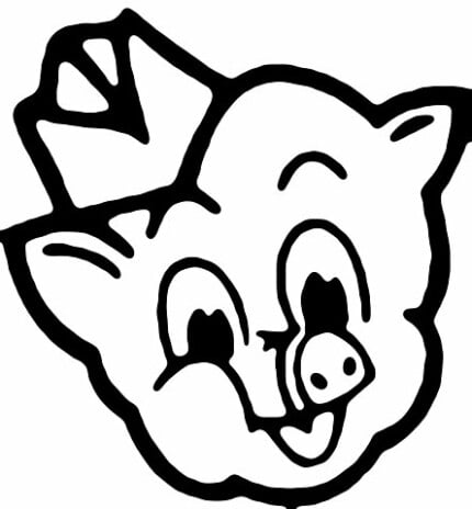Porky Pig Sticker