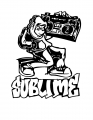 Sublime Oldschool Band Vinyl Decal Stickers