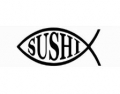 sushi fish sticker