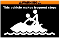 Warning Sea Doo Stops Sticker Pack
