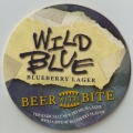 Wild Blue Bluebarry Lager Coaster Sticker