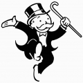 Woodrow Wilson Monopoly Game Sticker