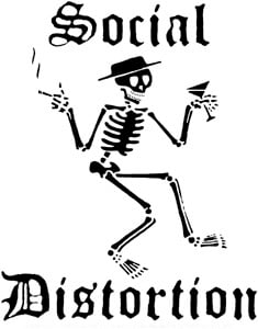 Social Distortion Decal 3