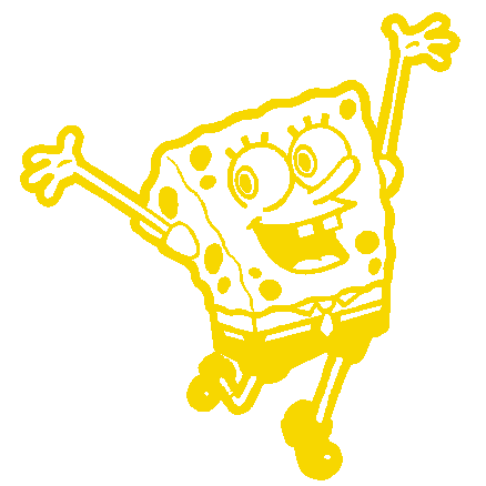 Spongebob decal