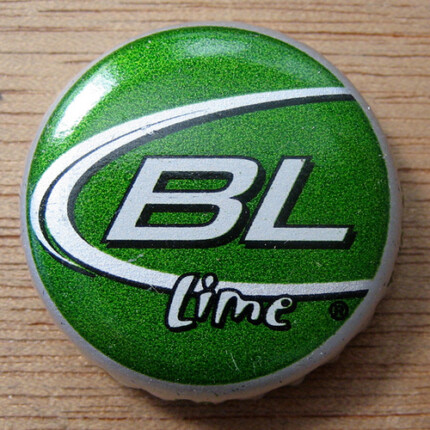 Bud Light Lime Bottle Cap Sticker