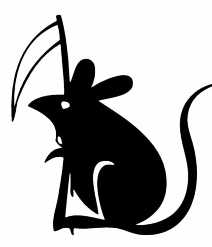 Death Mouse Band Vinyl Decal Stickers