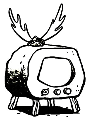 Flintstone TV diecut decal