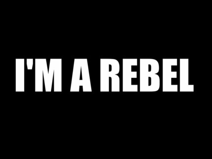 i am a rebel die cut decal