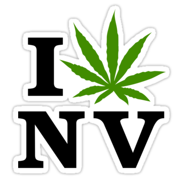 I Marijuana Nevada Sticker