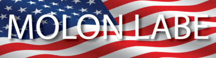 Molon Labe American Flag Bumper Sticker