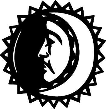 Moon Girl Sticker 2