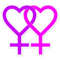 pride love female sticker