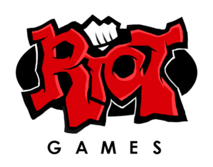 RIOT games logo gamer decal sticker video game logos arcade