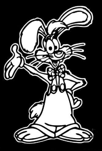 Roger Rabbit Cartoon Decal Stickers 5