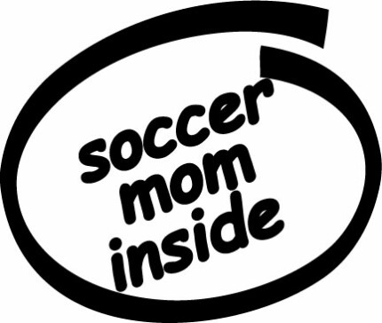 Soccer Mom Inside Decal