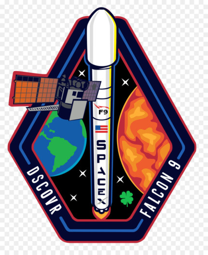 spacex-climate-observatory-falcon-9-spacex-cas-falcon 9 sticker