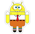 Spongebob Android Sticker
