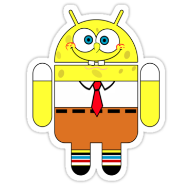 Spongebob Android Sticker