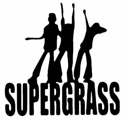 Super Grass Band Vinyl Decal Sticker