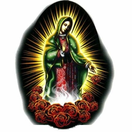 Color Mother Mary Decal