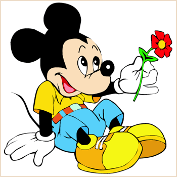 Mickey Mouse Cartoon Decal 09