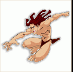 Tarzan Characters Decal 1