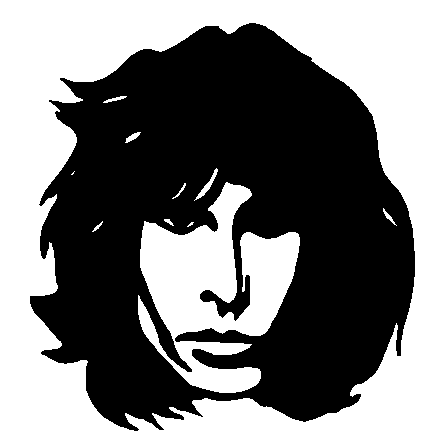Jim Morrison Vinyl Decal - Pro Sport Stickers
