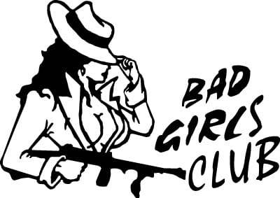 BAD GIRLS CLUB Sticker Decal