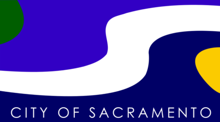 California Sacramento City Flag Decal