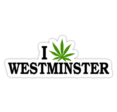 i love westminster sticker