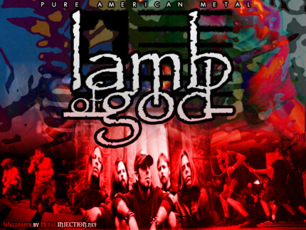 Lamb of God Color Band Decal