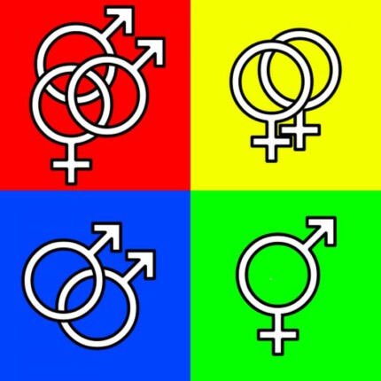 LGBT symbols sticker