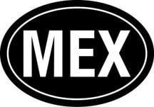 Mexico Euro Sticker