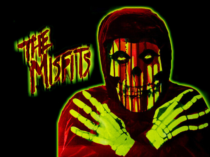 Misfits 5 Color Band Decal