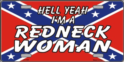 redneck woman sticker