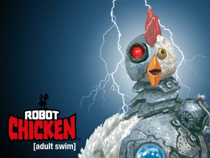 Robot Chicken Sticker 2